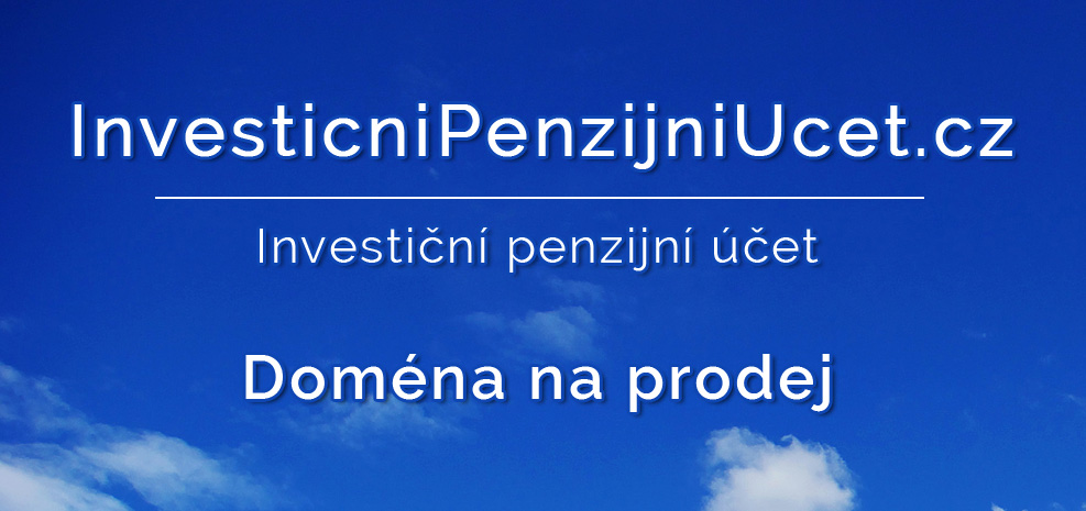 InvesticniPenzijniUcet.cz - Investiční penzijní účet - doména na prodej